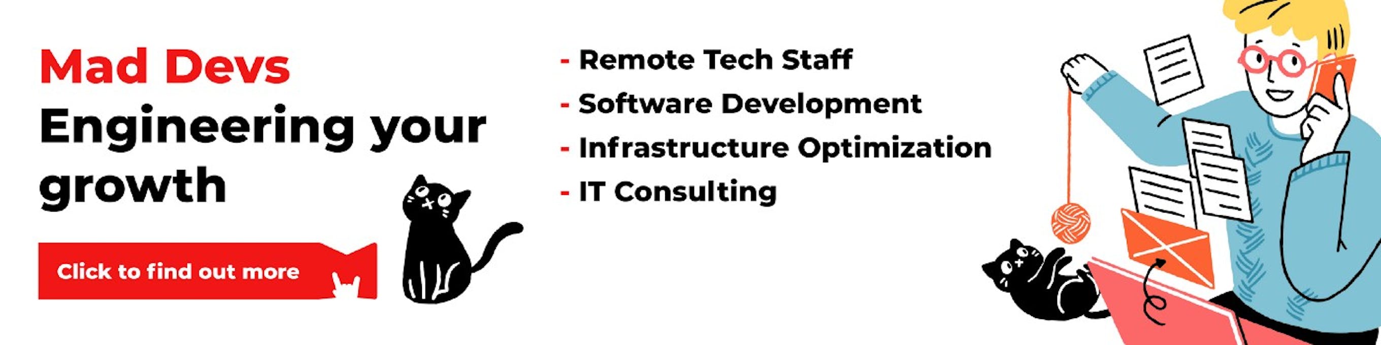 Custom Software Development Services by Mad Devs.