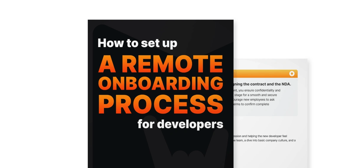 How to set up a remote onboarding process for developers