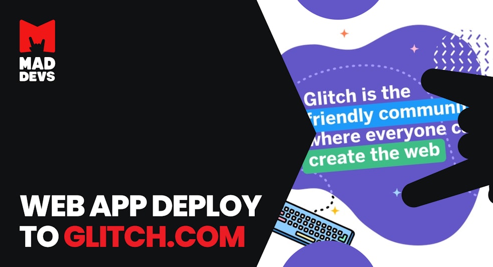 Web App Deploy to Glitch.com 🥳