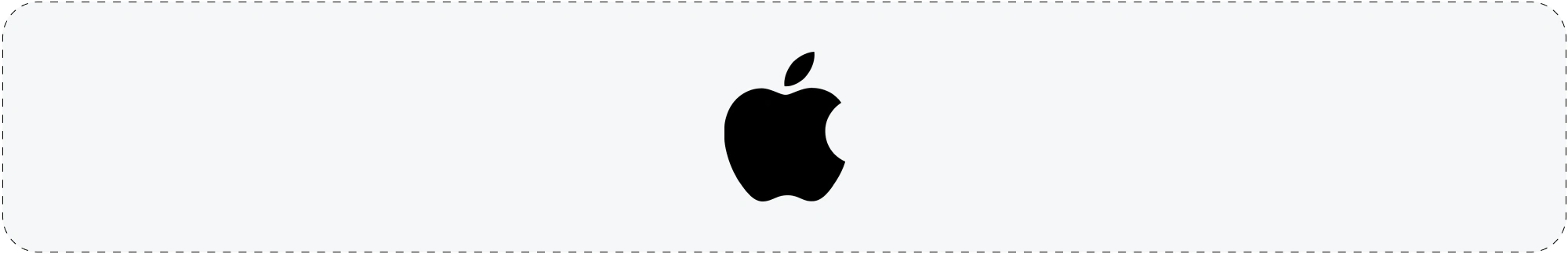 Apple logo.