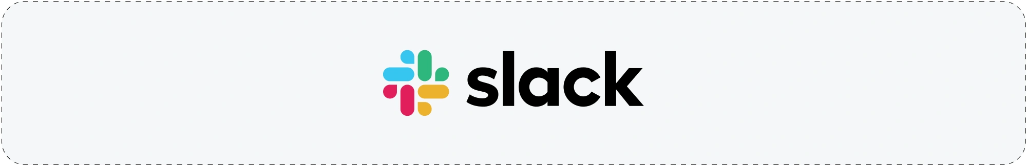 Slack logo.