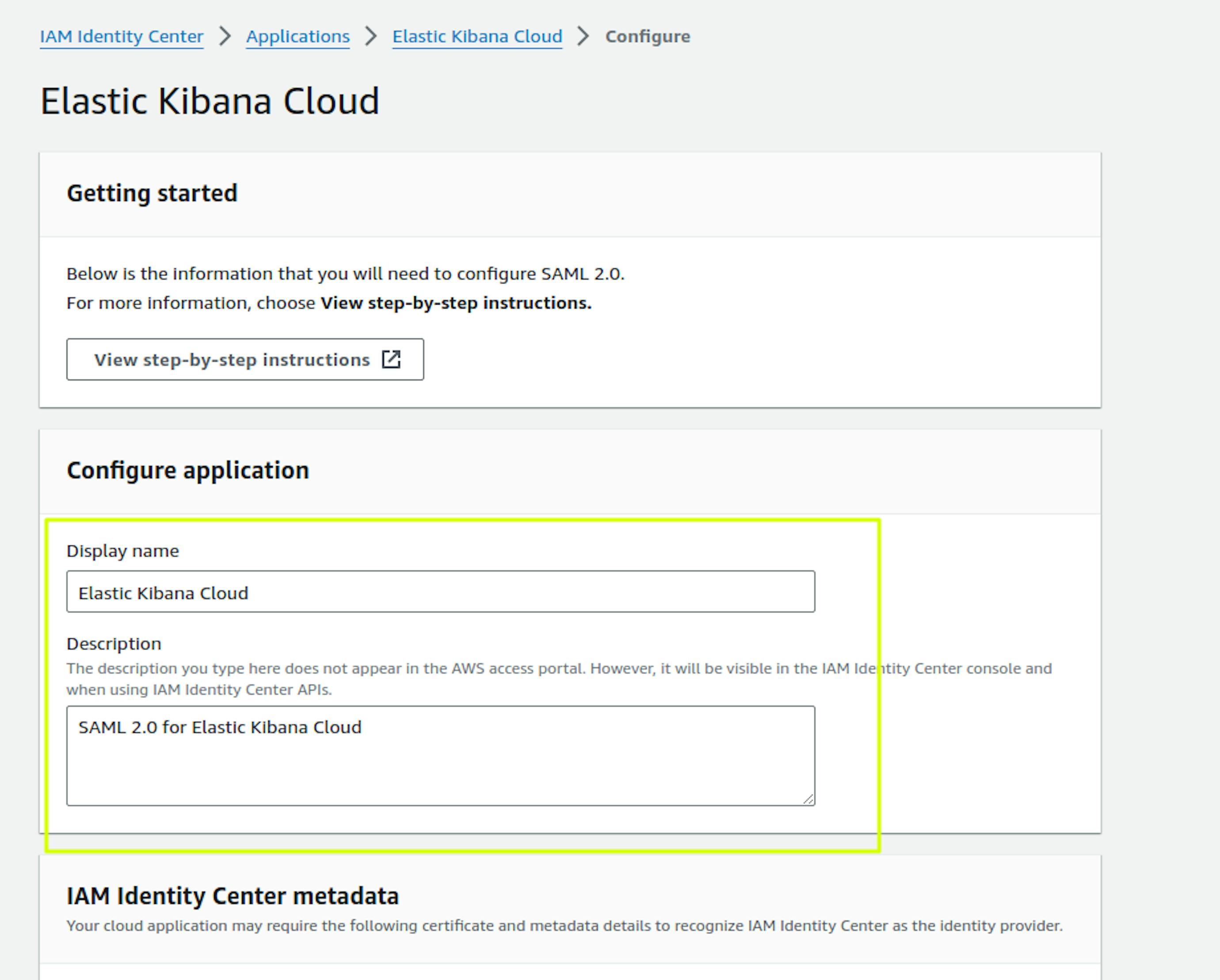 Elastic Kibana Cloud