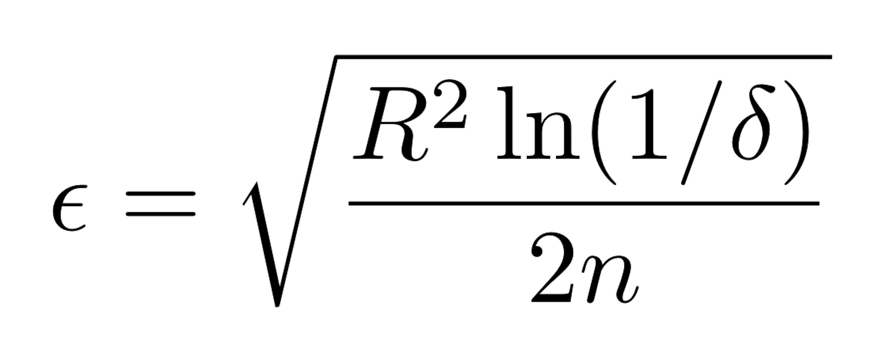 VFDT formula