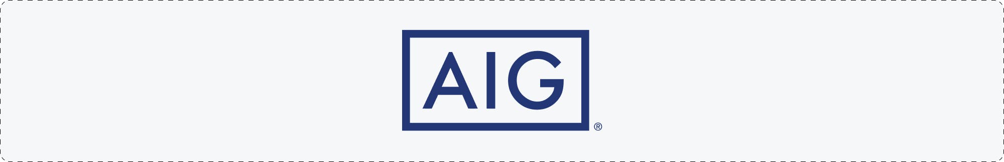 AIG logo.