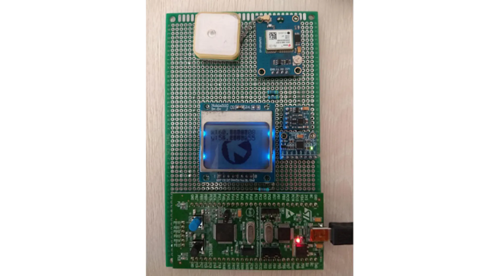 Micronavigator Based on STM32F100