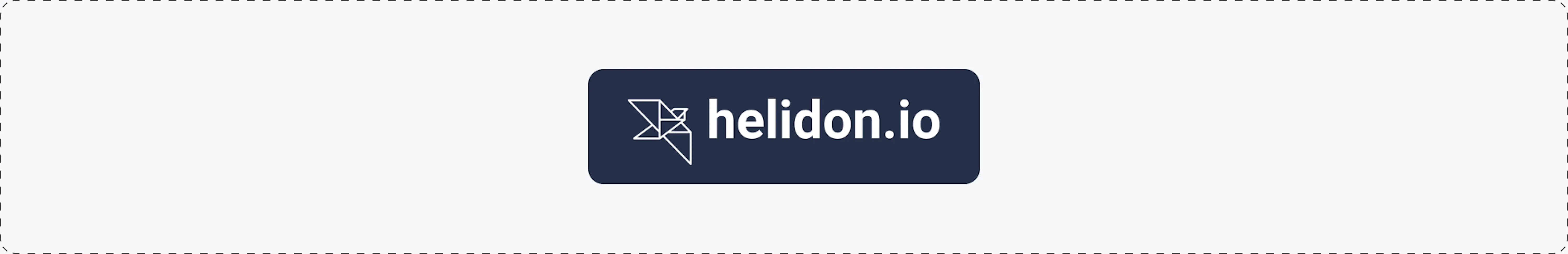 Helidon logo.
