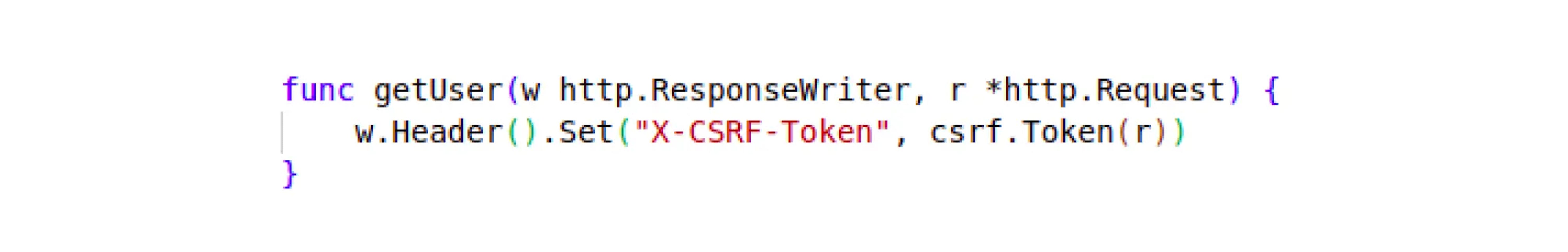 CSRF token