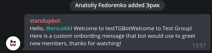 Onboarding/Welcoming Process.