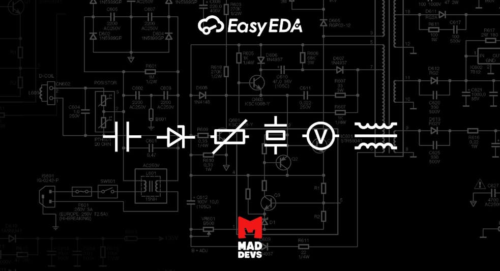 Prototyping with Easy EDA: Creating a Simple Schematic | Mad Devs Blog