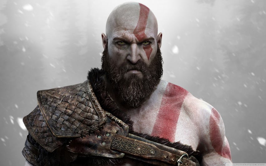 Kratos from God of War Videogame.
