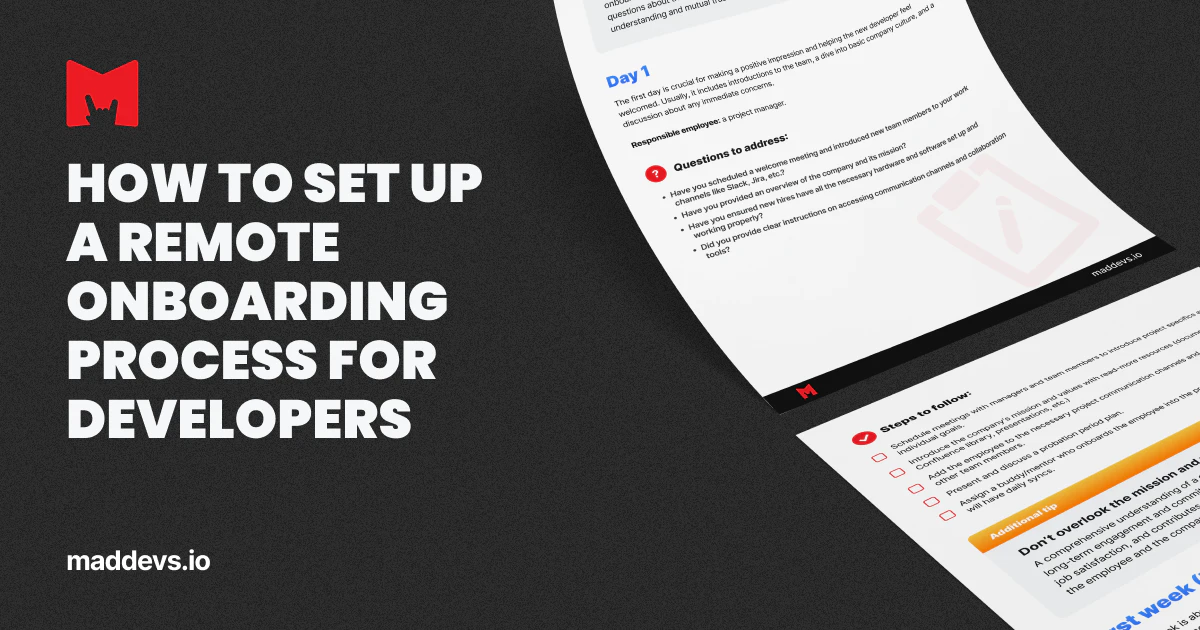 Essential Checklist for Remote Developer Onboarding