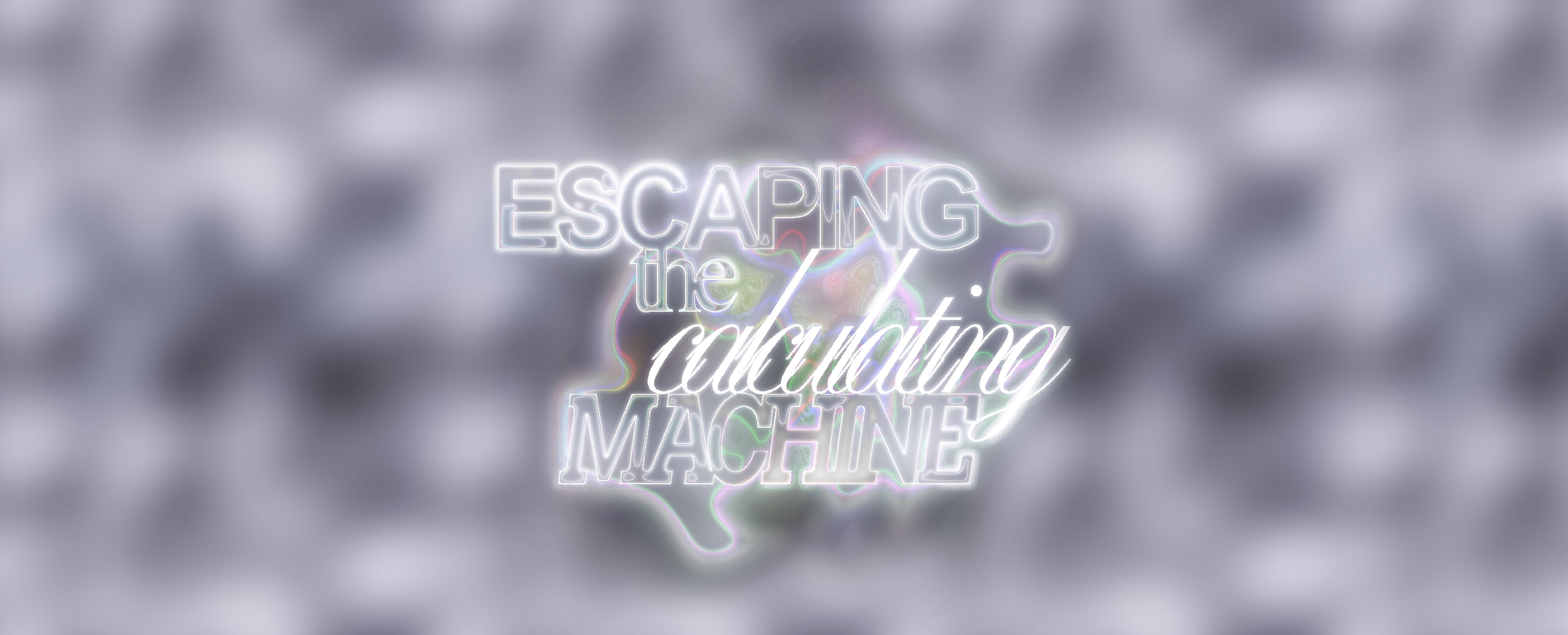 Escaping the Calculating Machine