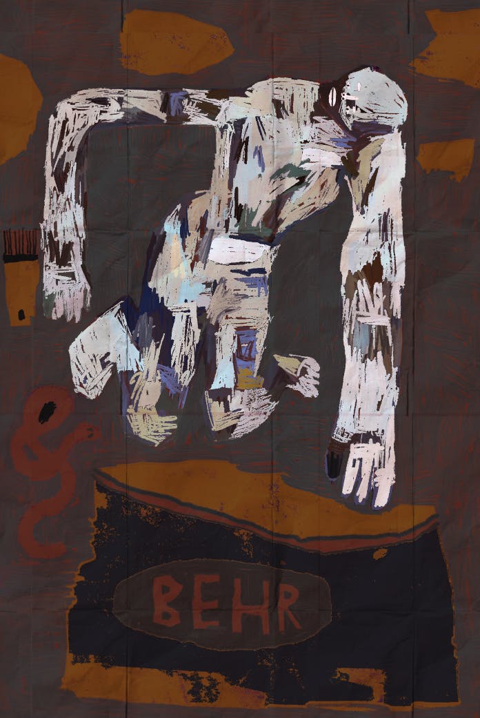 Poor Soul Sitting on Paint Can, 2024