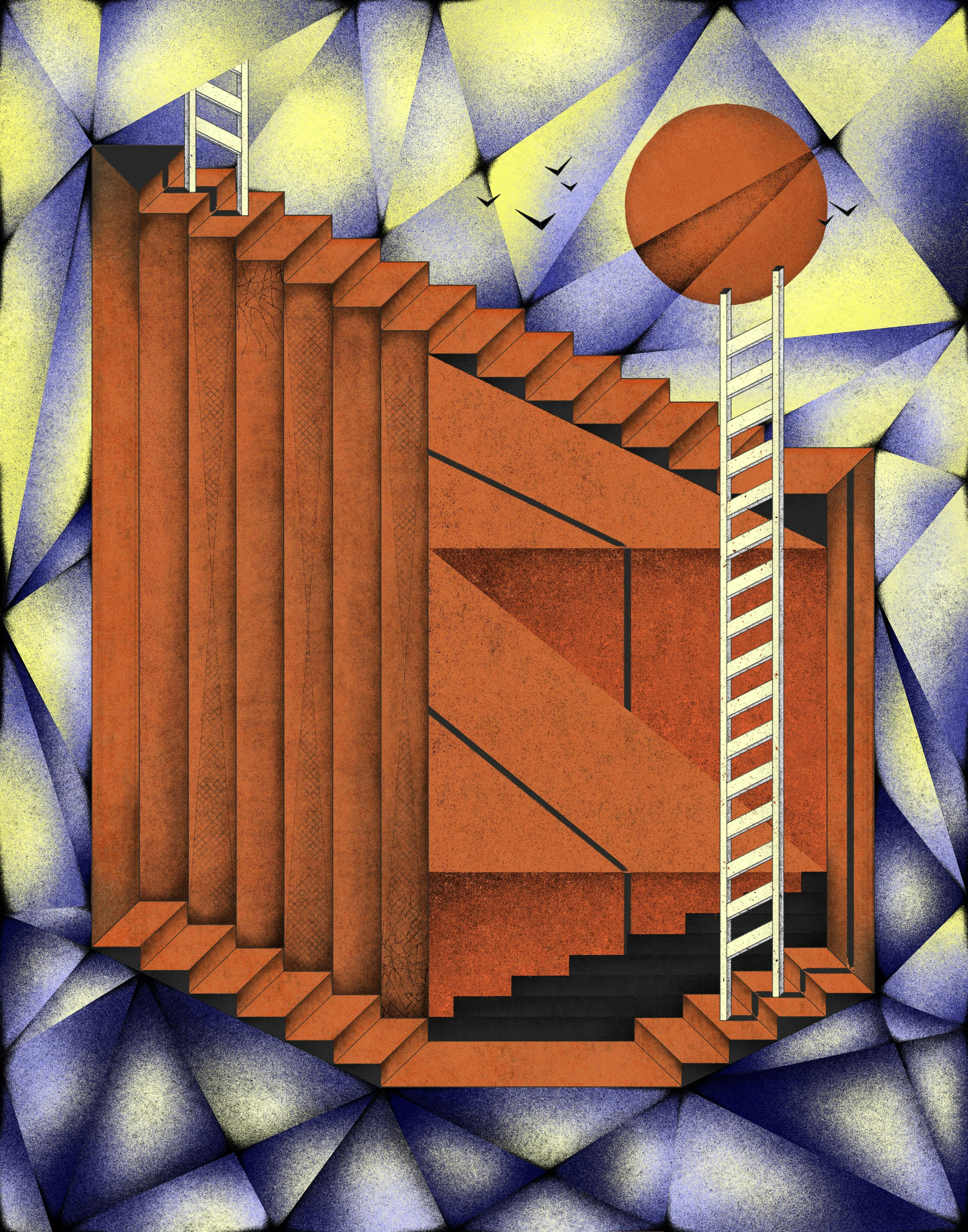 “THRIVING THROUGH ILLUSION” by omentejovem, 2021.