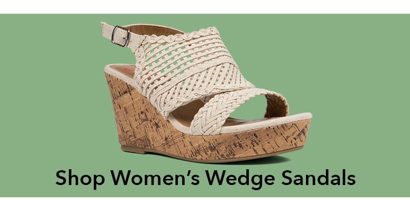 Womens Sandals, Wedges, Slides, Footbeds
