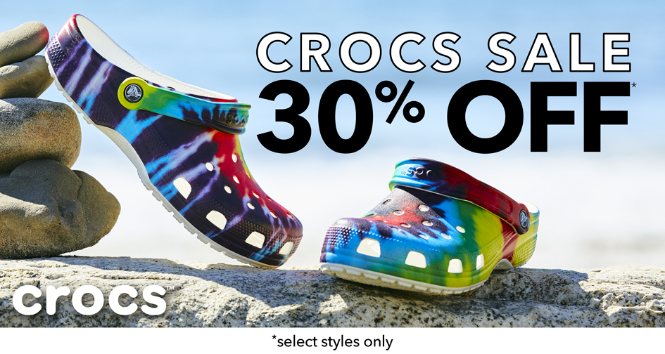 crocs at super shoes