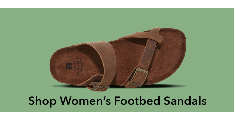 Footbed on sale brand sandals