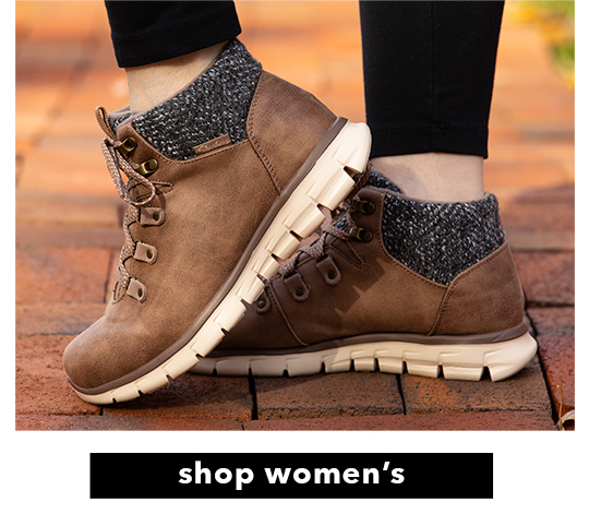 brown skechers women