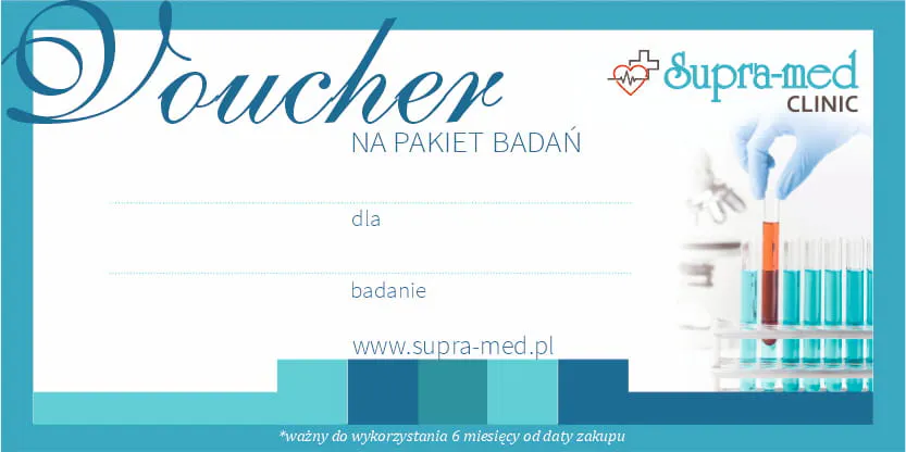Voucher na usługi medyczne Supra-Med