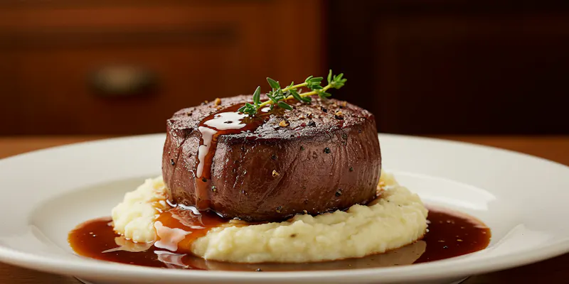 Filé Mignon com Molho Madeira