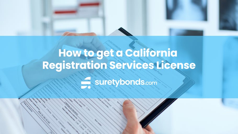How to get a California Registration Service License 