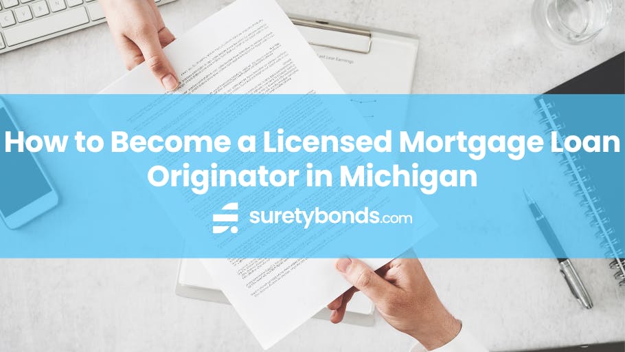 how to become a licensed mortgage loan originator in Michigan