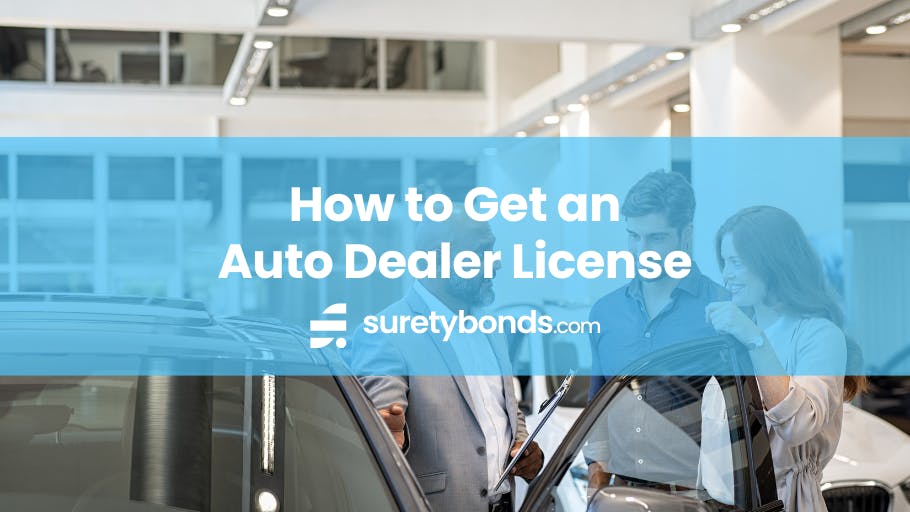 How to Get an Auto Dealer License graphic