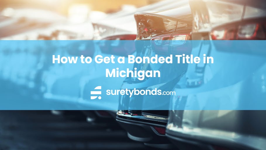 how to get a bonded title in michigan