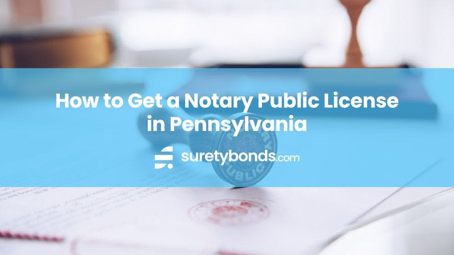 how to get a notary public license in pennsylvania 