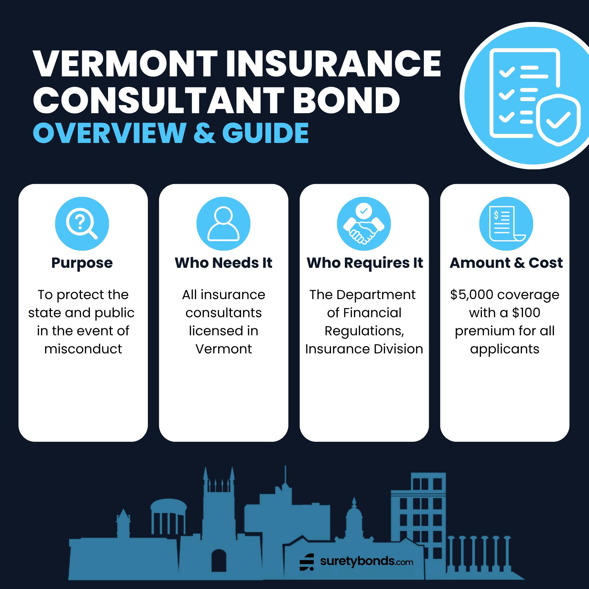 Vermont Insurance Consultant Bond