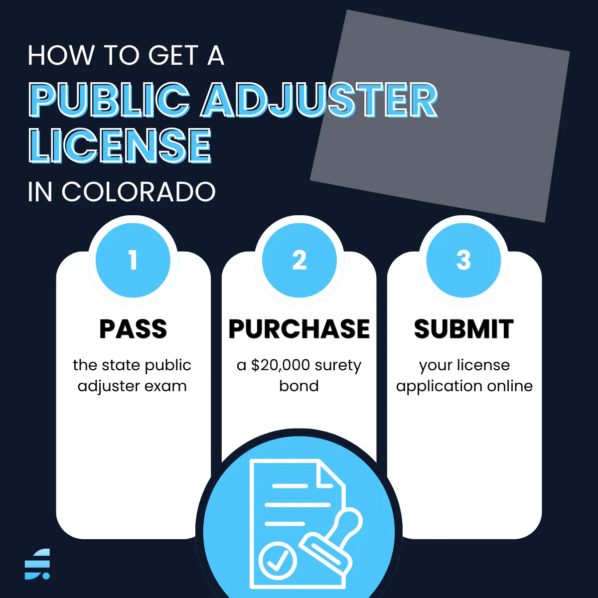 How to Become a Public Adjuster in Colorado