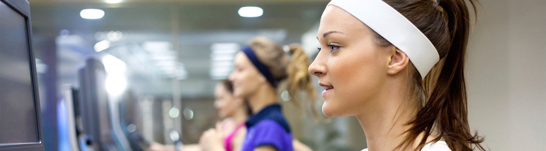 Members working out at a gym that has a Florida Health Studio Registration