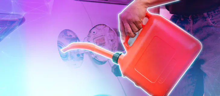 Suministro de combustible en carretera