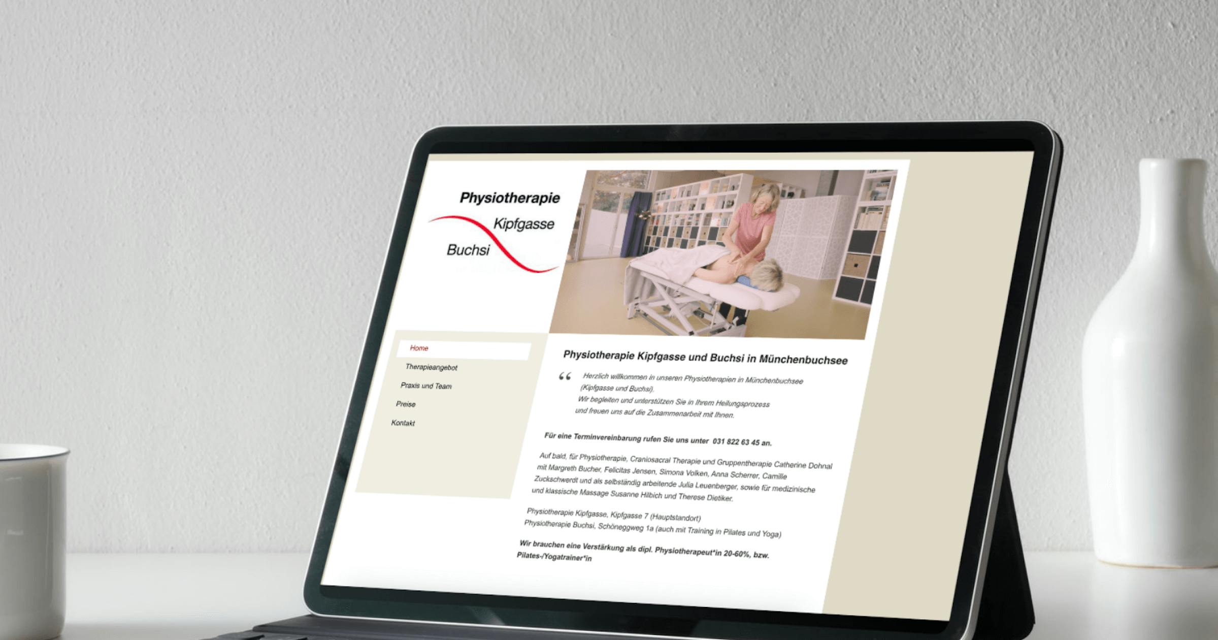 Employer Branding Video Physio Kipfgasse Bern