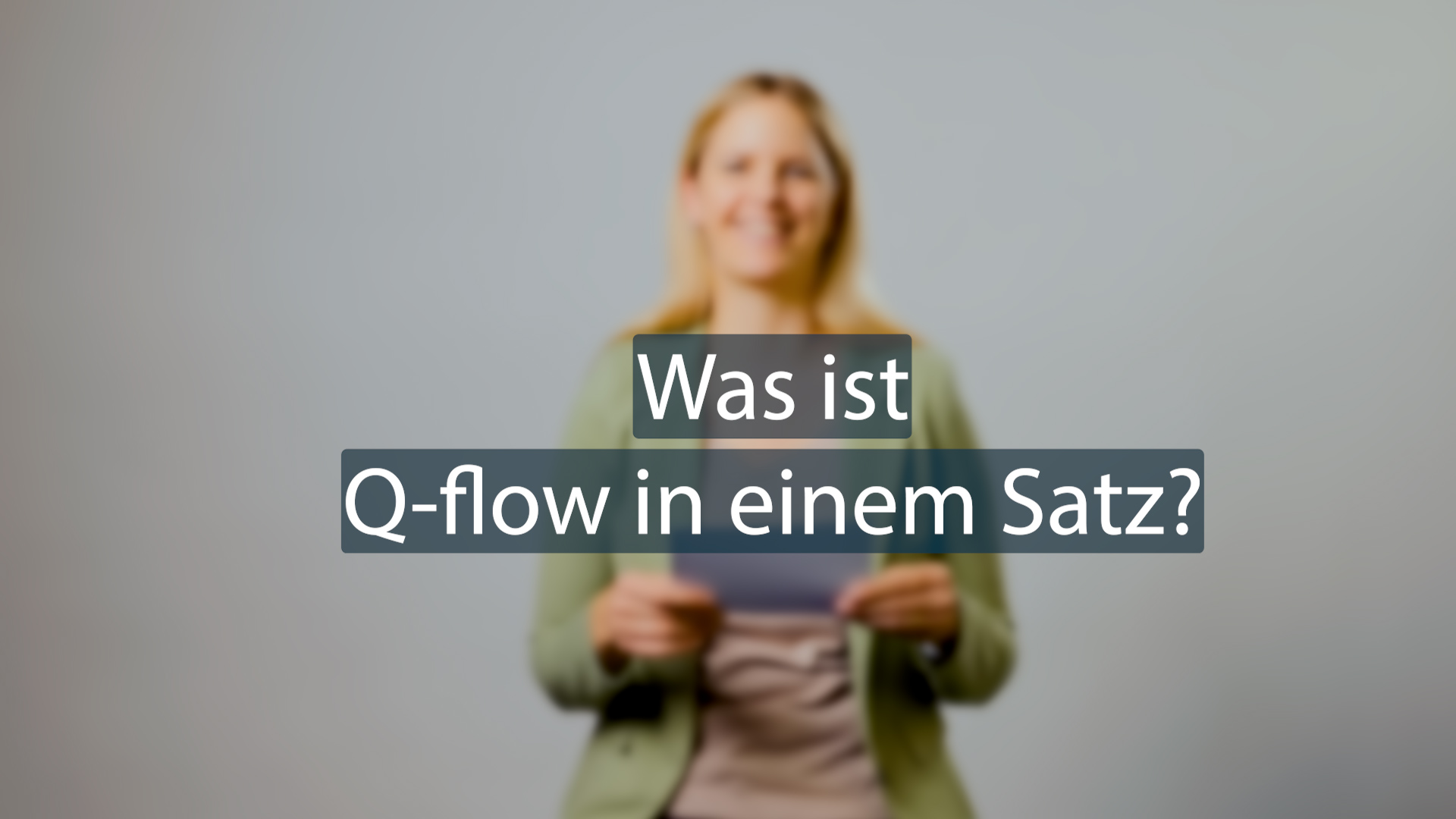 Videoproduktion Bern Q-flow