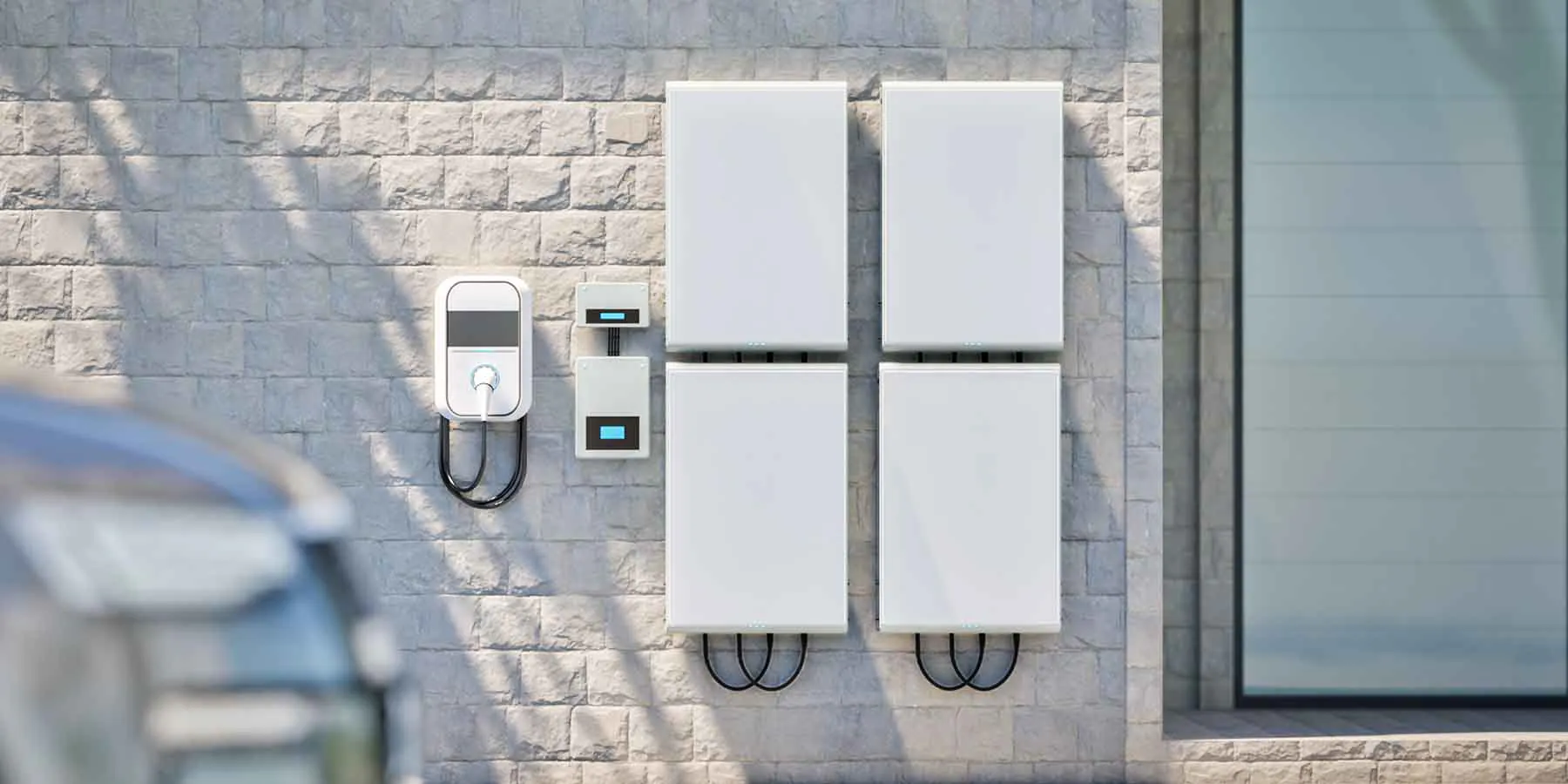 Exterior energy storage unit