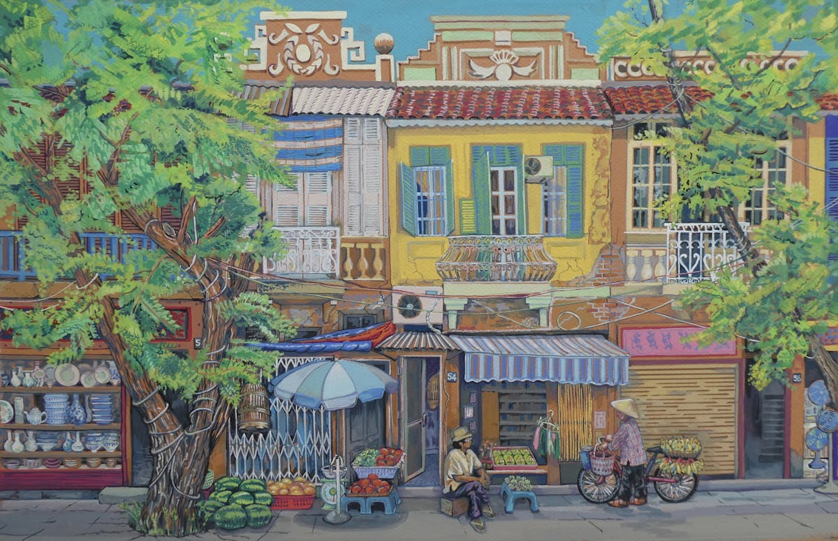 A Street in Hanoi