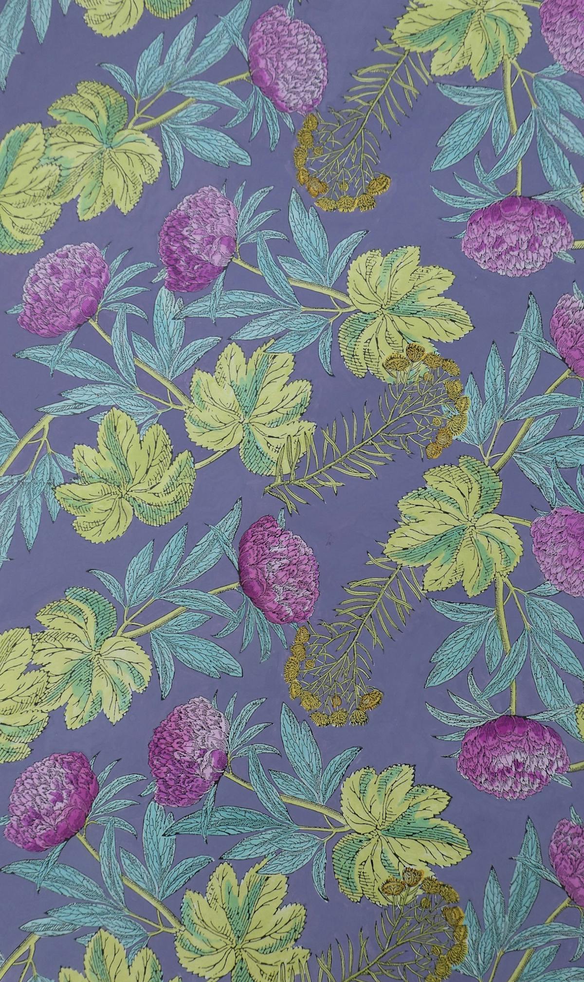 peony repeat design