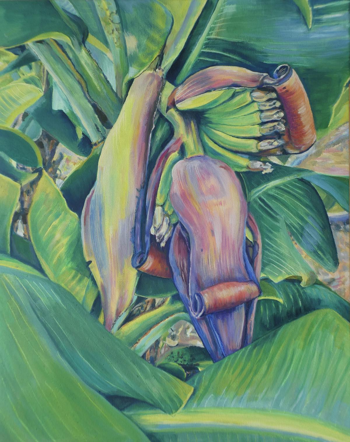 Banana flower