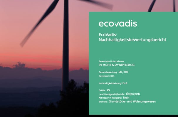 EcoVadis Nachhaltigkeitsbewertungsbericht