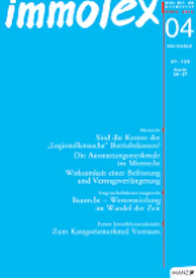 Baurecht: Wertermittlung im Wandel der Zeit