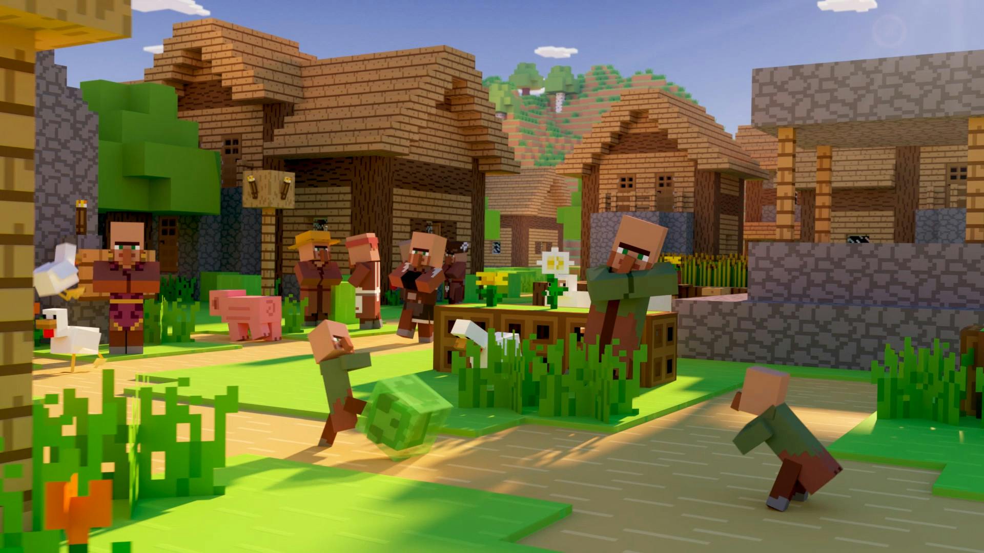 Svep Minecraft Village Pillage Trailer