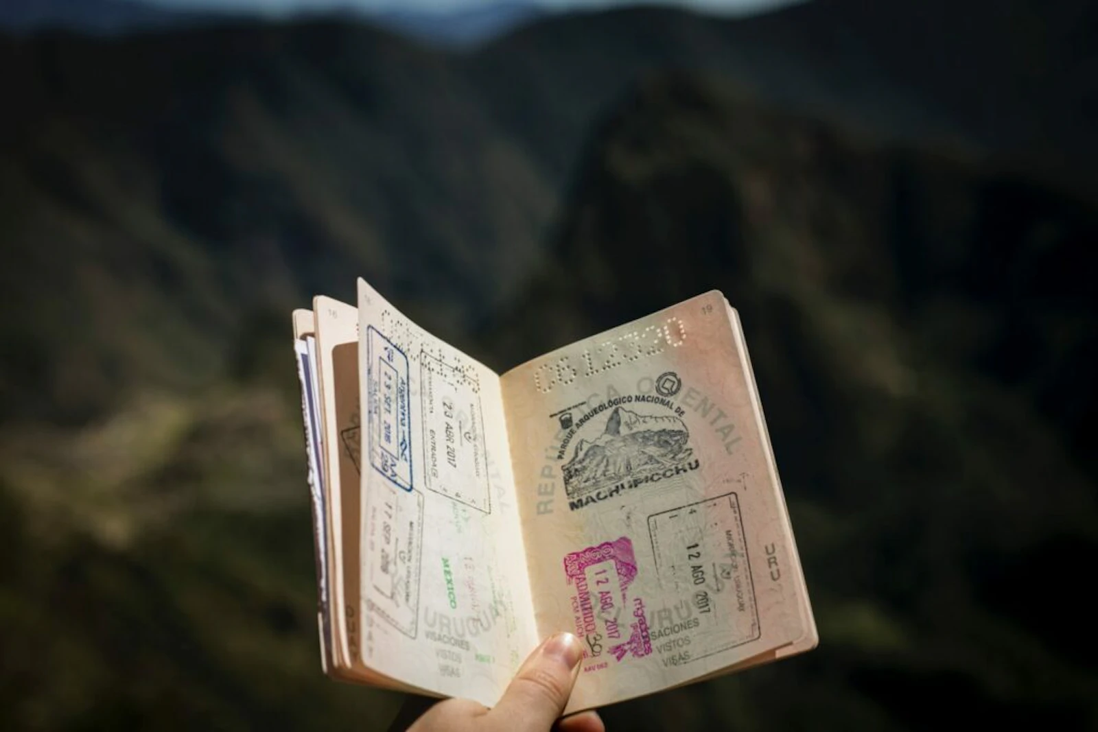 an open passport