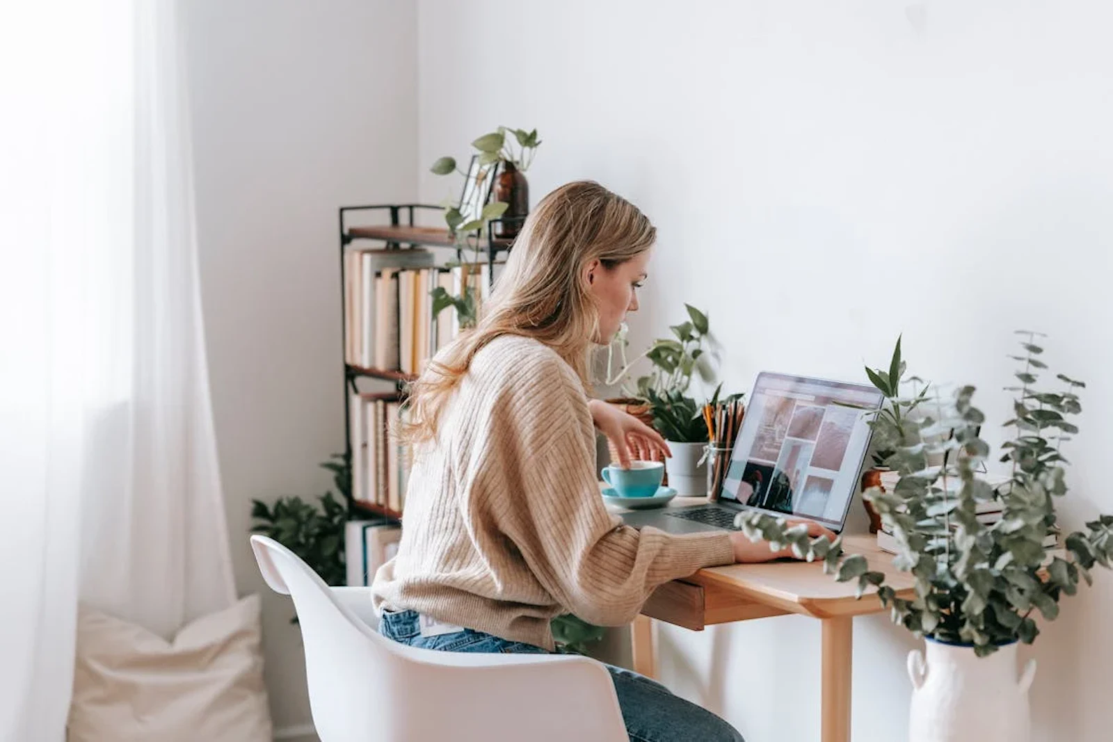 working from home