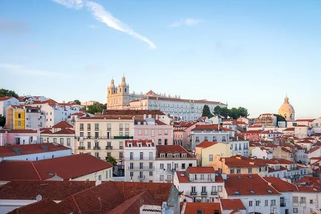 Lisbon city landscape