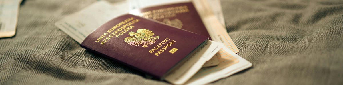 Close-up Photo of a Passport