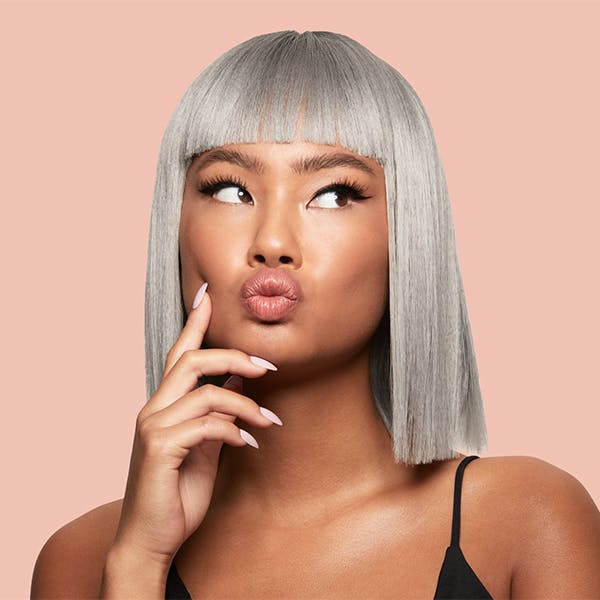 After applying both SWATI Vanta Adhesive Eyeliner & Amazonite Lashes
