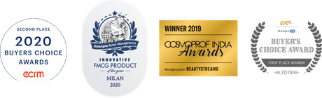 Awards won by swati cosmetics