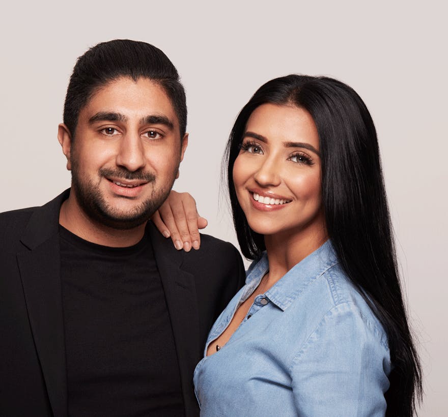 Swati Verma & Vishal Nanda, founder of SWATI Cosmetics