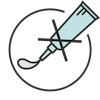 No messy glue needed vector image
